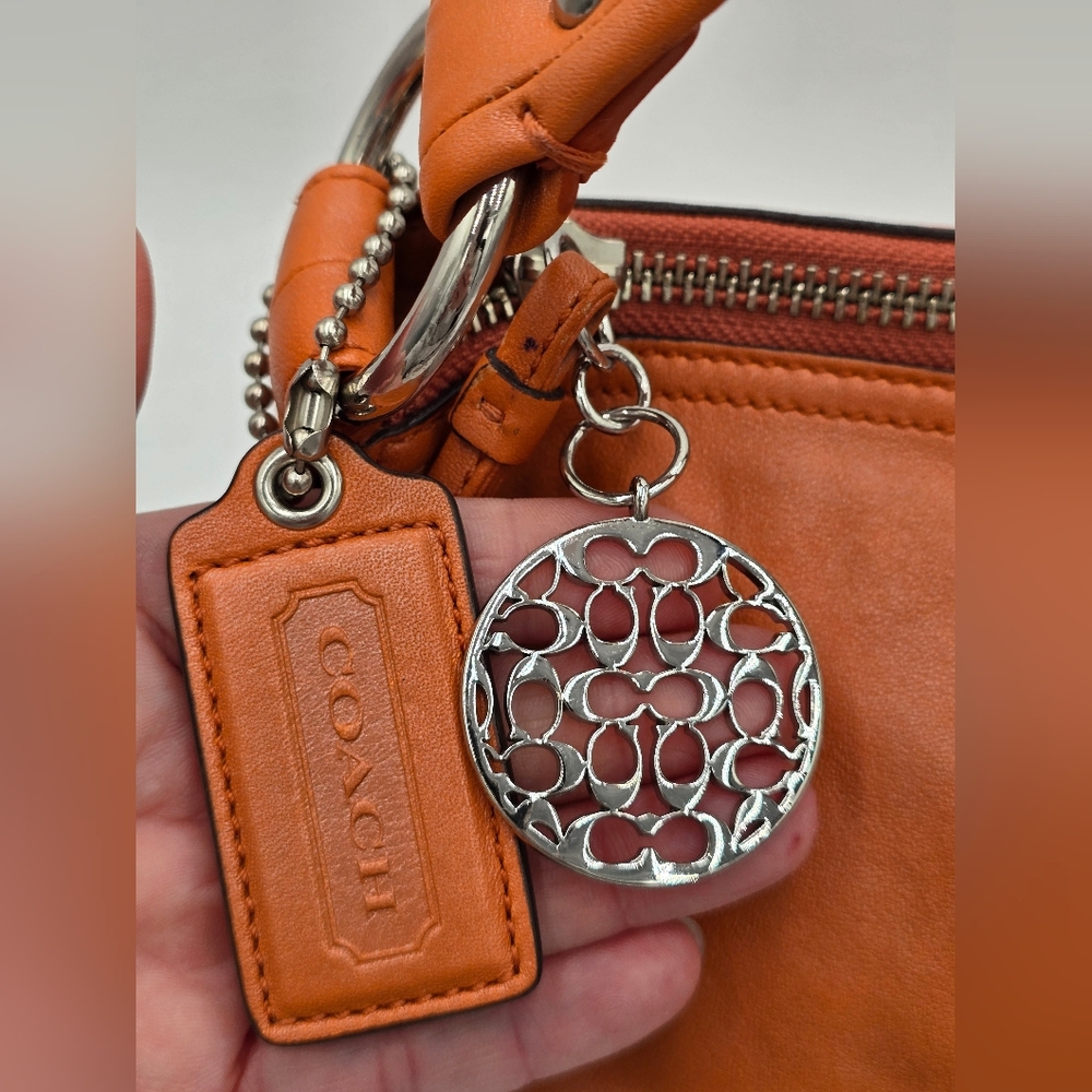 Coach Allie Leather Hobo Shoulder Bag - Picture 13 of 16